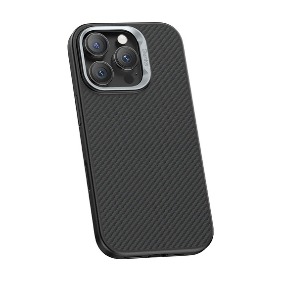 BENKS Kevlar Armor PRO Carbon Fiber 600D D065 case for MagSafe for iPhone 16 Pro
