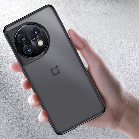 Case for OnePlus 11 5G, Fusion Hybrid, transparent / black