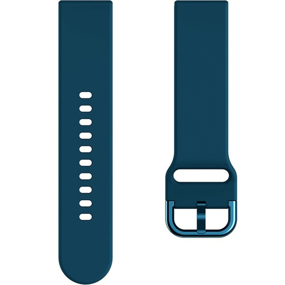 Silicone strap 20mm, Dark Blue