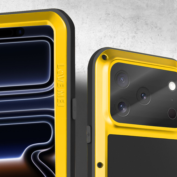 Armoured case with tempered glass for iPhone 17 Pro