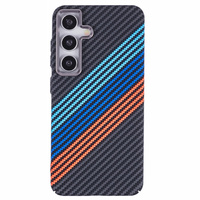 MagSafe's Samsung Galaxy S25+ Plus Case, Carbon Fiber, dark blue