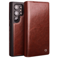 QIALINO Leather Wallet case with flap for Samsung Galaxy S24 Ultra