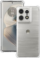 Case for Motorola Edge 50 Pro, Dropproof, transparent