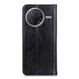 Flip case for Xiaomi Poco F7 Pro / F7 Ultra, Split Leather, black