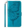 Flip case for Samsung Galaxy Z Fold6 5G, Butterfly, blue
