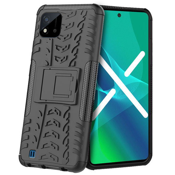 Case for Realme C11 (2021), Tire Armor, black