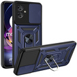 Case for Motorola Moto G54 5G, CamShield Slide, blue