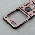 Armor Case for Samsung Galaxy Z Flip5 5G, Nox Case Ring, pink rose gold