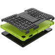 Case for Lenovo Tab M10 10.1 Gen 3, Tire Armor, black / green