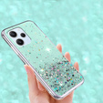 Case for Xiaomi Redmi 12, Glittery, green
