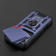 Case for Honor 400 Pro 5G, CamShield Slide, blue