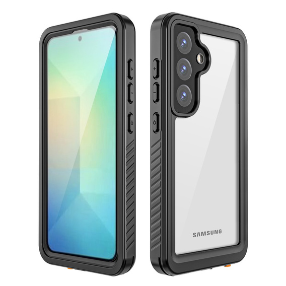 IP68 Waterproof Case for Samsung Galaxy S25+ Plus, black