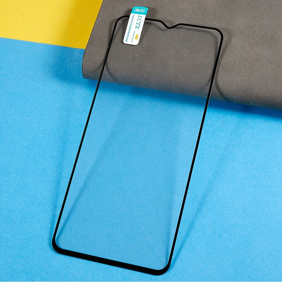 3D Tempered Glass for Realme C33, black