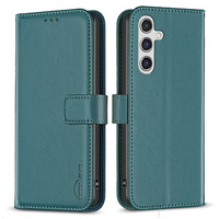 Flip case for Samsung Galaxy A35 5G, BINFEN Wallet, green
