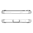 Spigen case for Samsung Galaxy S25, Ultra Hybrid, transparent + 9H Tempered Glass