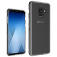 Case for Samsung Galaxy A8 2018, Fusion Hybrid, transparent