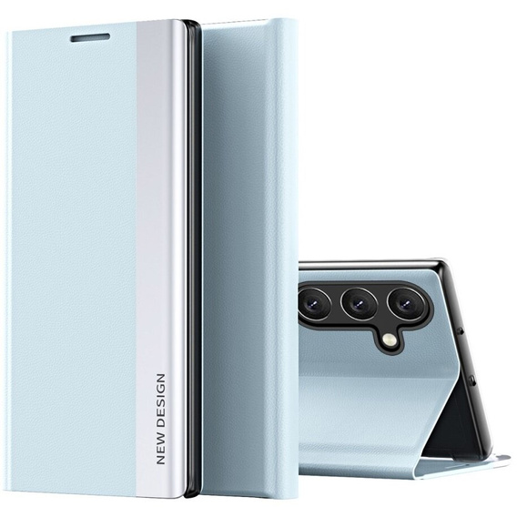 Flip case for Samsung Galaxy A35 5G, Side Magnetic, blue