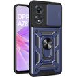 Case for Oppo A78 5G, CamShield Slide, blue