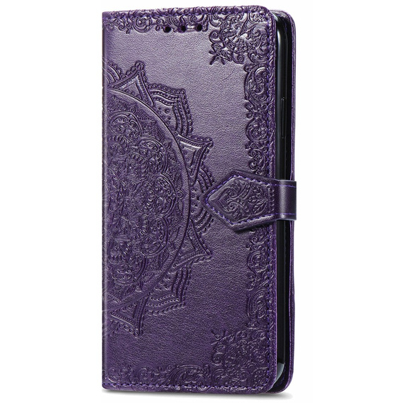 Flip case for Motorola Moto G52 / G82 5G, Mandala, purple