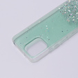 Case for Xiaomi Redmi 12, Glittery, green