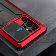 Armored case for Samsung Galaxy S24 Ultra, R-JUST, red