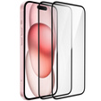 2x Ceramic ERBORD Hybrid Glass for iPhone 15 Plus
