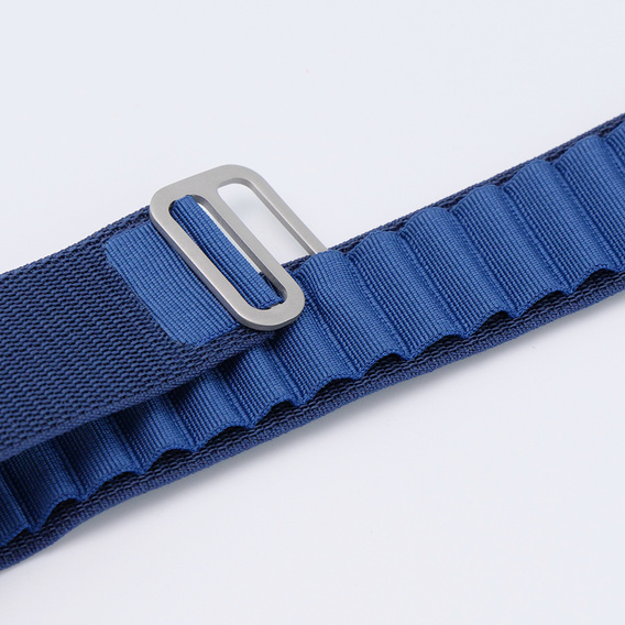 Nylon Strap for Apple Watch 1/2/3/4/5/6/7/8/SE/ULTRA 42/44/45/49mm, Dark blue