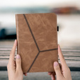 Case for Samsung Galaxy Tab S10 Lite / S10 FE / S9 FE / S9, Classic, with space for stylus, brown
