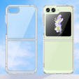 Case for Samsung Galaxy Z Flip 5 5G, Fusion Hybrid, transparent