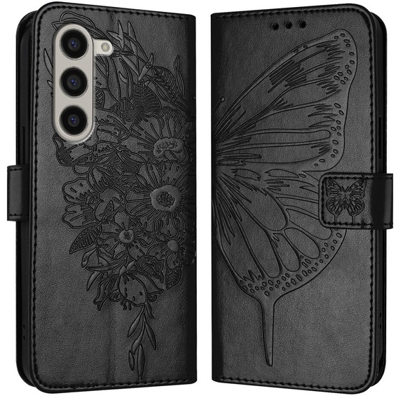 Flip case for Samsung Galaxy Z Fold6 5G, Butterfly, black
