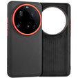 Leather case for Xiaomi 15 Ultra, leather hybrid, black