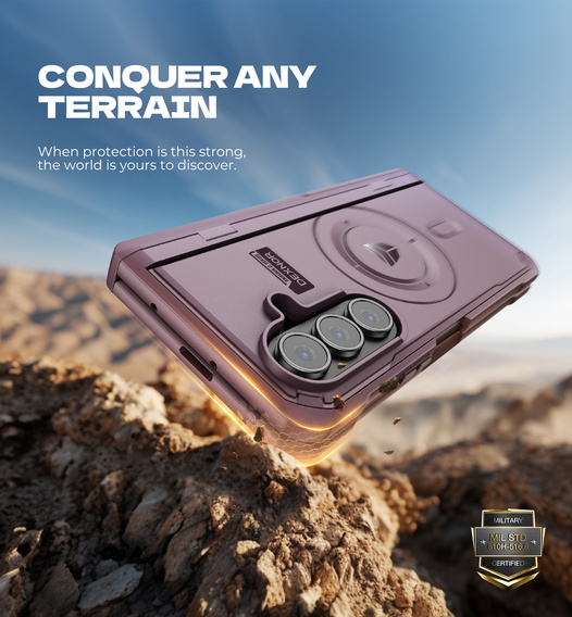 Dexnor Magnetic armoured case with dual stands for Samsung Galaxy Z Fold7