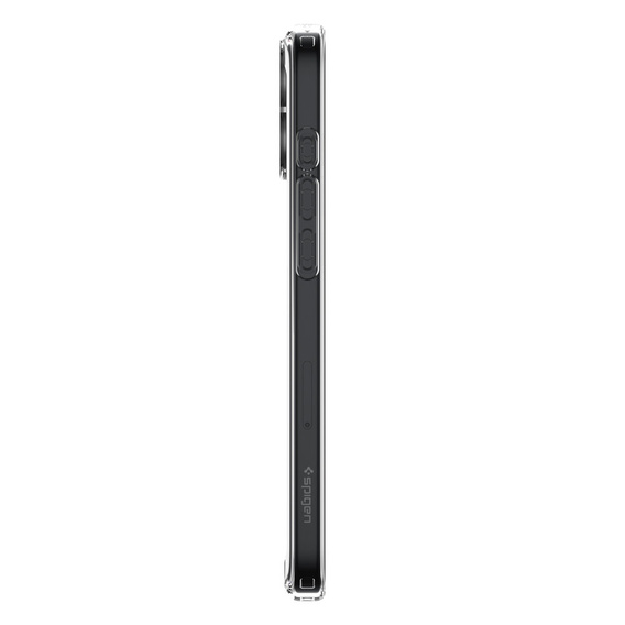 Spigen case for iPhone 16 Plus, Ultra Hybrid, transparent + 9H Tempered Glass