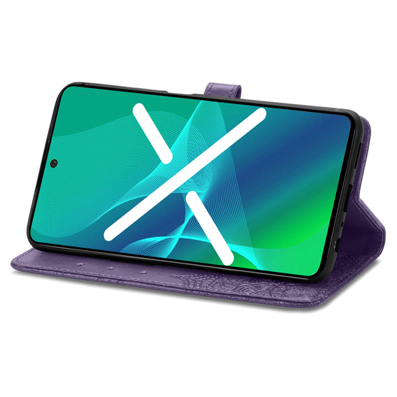 Flip case for Oppo Reno8 T, Mandala, purple