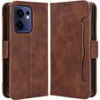 Flip case for Oppo Reno 13F / Oppo Reno 13FS, Card Slot, brown