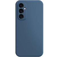 Case for Samsung Galaxy A54 5G, Silicone Lite, dark blue + 9H glass