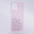 Case for Xiaomi Redmi 12, Glittery, pink