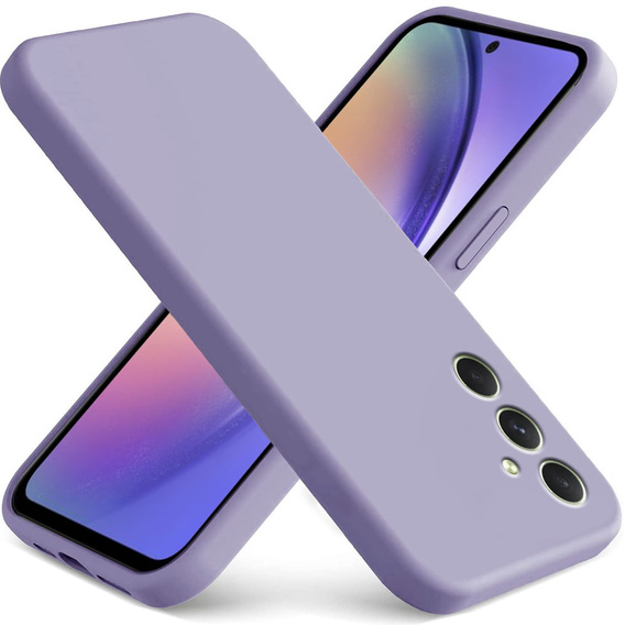Case for Samsung Galaxy A54 5G, Silicone Lite, purple