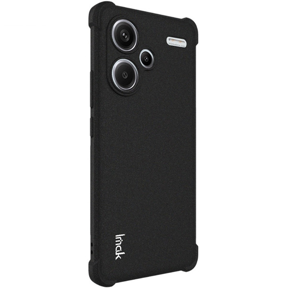 IMAK case for Xiaomi Redmi Note 13 Pro+, Dropproof, black
