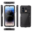 IP68 Waterproof Case for Xiaomi Redmi Note 13 Pro 5G, Redpepper, black