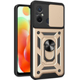 Case for Xiaomi Redmi 12C, CamShield Slide, gold