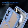 Armoured case for Samsung Galaxy S25 FE, for MagSafe, matt black