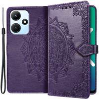 Flip case for Infinix Hot 30i, Mandala, purple