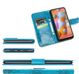Flip case for Oppo A40 / Oppo A40m, Butterfly, blue