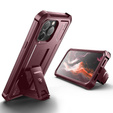 Armored case for iPhone 14 Pro Max, Dexnor Full Body, red