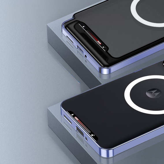 Camera Protection Case for Motorola Edge 50 Pro 5G, CamShield MagSafe, purple