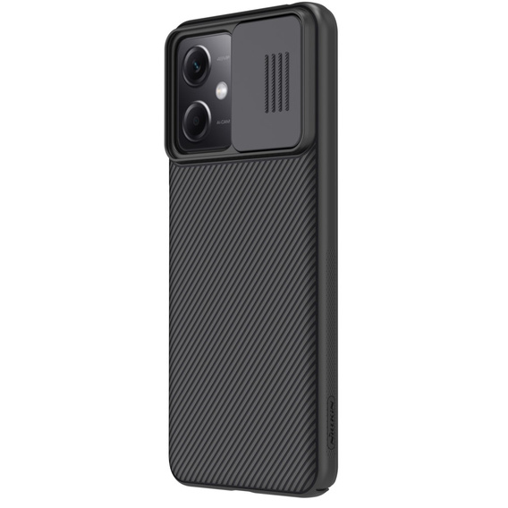 Case for Xiaomi Redmi Note 12 5G / POCO X5 5G, Armored Nillkin, CamShield Pro, black