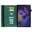 Case for Lenovo Tab M11, Classic, with space for stylus, green