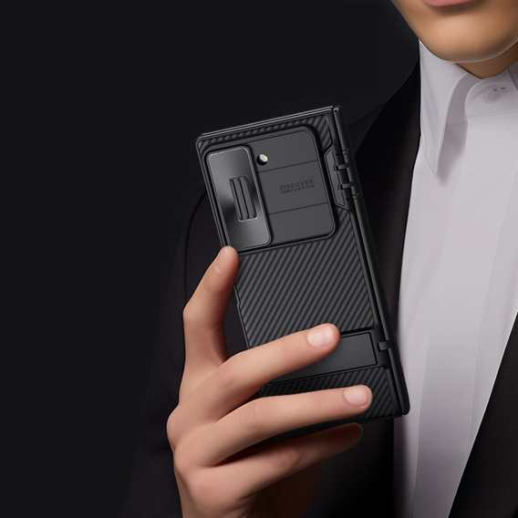 Case for Samsung Galaxy Z Fold6 5G, Armored Nillkin, CamShield Pro, black