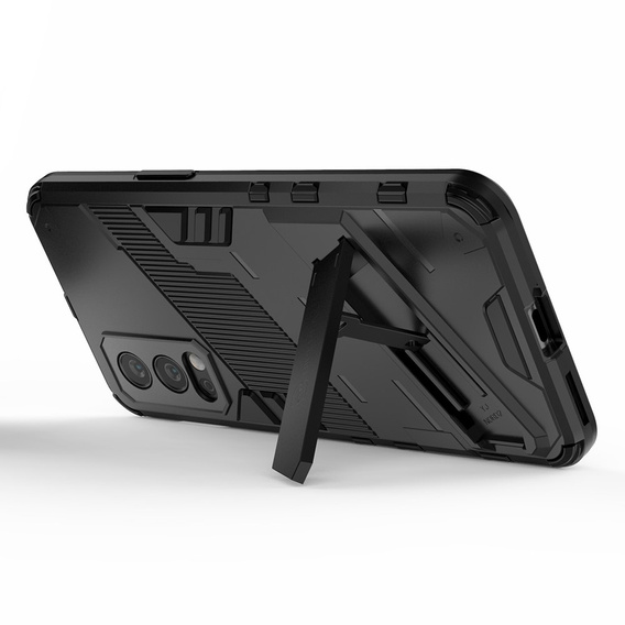 Case for OnePlus Nord 2 5G, Military kickstand, blue